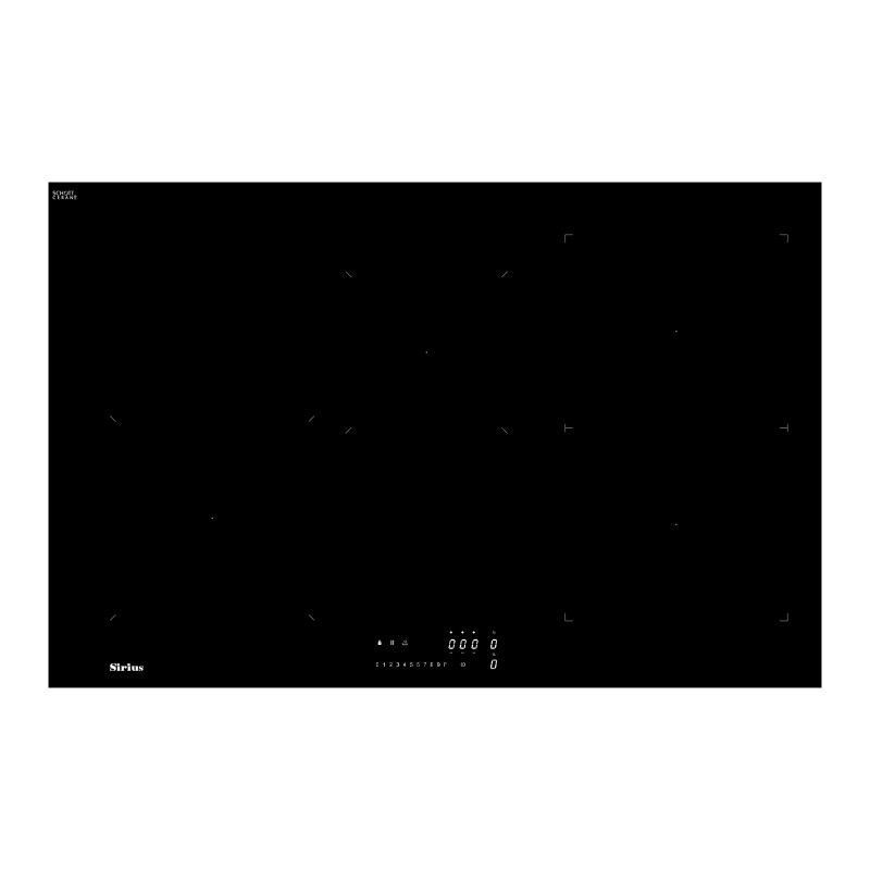 Sirius induction hob cm78 4 zones EGO technology